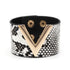 Europe Crack Leather Bracelet For Women Femme Punk Style Soft Jewellery
